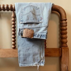 Vintage 90’s distressed Levi’s 501